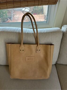 Merkato Signature Tote in Natural